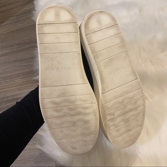 Vince Leather Sneakers - Picture 8 of 9